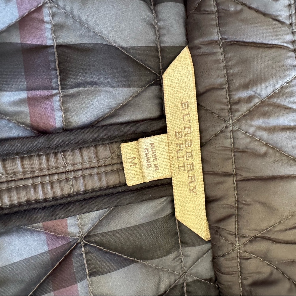 Burberry Brit Quilted Gray Women's Jacket - Picture 10 of 10